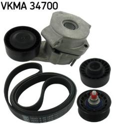 SKF Set curea transmisie cu caneluri SKF VKMA 34700 (VKMA 34700) - automobilus