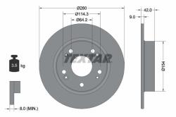 TEXTAR Disc frana TEXTAR PRO 92164303 (92164303)
