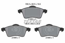 TEXTAR set placute frana, frana disc TEXTAR Q+ 2188302 (2188302)
