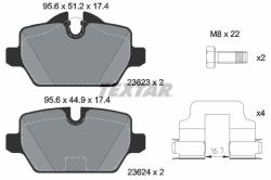 TEXTAR set placute frana, frana disc TEXTAR Q+ 2362303 (2362303)