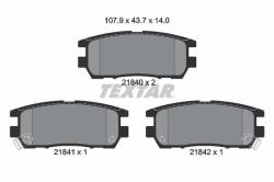 TEXTAR set placute frana, frana disc TEXTAR 2184002 (2184002)