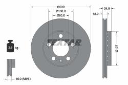 TEXTAR Disc frana TEXTAR PRO 92106803 (92106803)