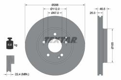 TEXTAR Disc frana TEXTAR PRO+ 92105905 (92105905)