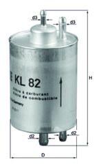 KNECHT filtru combustibil KNECHT KL 82 (KL 82) - automobilus