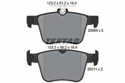 TEXTAR set placute frana, frana disc TEXTAR Q+ 2500901 (2500901)