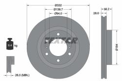 TEXTAR Disc frana TEXTAR PRO 92167203 (92167203)