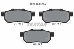 TEXTAR set placute frana, frana disc TEXTAR 2173801 (2173801)