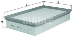 KNECHT Filtru aer KNECHT LX 296 (LX 296)