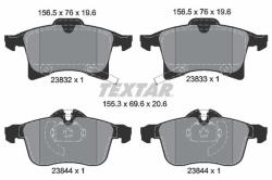 TEXTAR set placute frana, frana disc TEXTAR Q+ 2383201 (2383201)