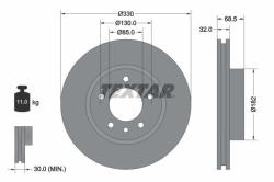 TEXTAR Disc frana TEXTAR PRO+ 92121505 (92121505)