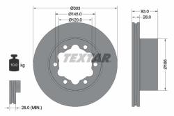 TEXTAR Disc frana TEXTAR PRO 93143403 (93143403)