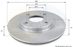 COMLINE Disc frana COMLINE ADC1243V - automobilus