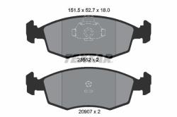 TEXTAR set placute frana, frana disc TEXTAR 2355202 (2355202)