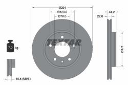 TEXTAR Disc frana TEXTAR PRO 92121403 (92121403)