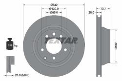 TEXTAR Disc frana TEXTAR PRO+ 92122005 (92122005)