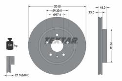 TEXTAR Disc frana TEXTAR PRO 92187303 (92187303)