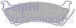 DELPHI set placute frana, frana disc DELPHI LP1501 (LP1501)