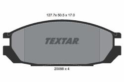 TEXTAR set placute frana, frana disc TEXTAR 2009801 - automobilus