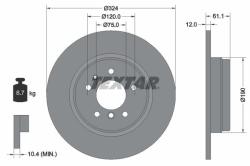TEXTAR Disc frana TEXTAR 92058400 (92058400) - automobilus