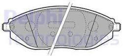 DELPHI set placute frana, frana disc DELPHI LP2218 (LP2218)