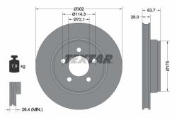 TEXTAR Disc frana TEXTAR PRO 92203303 (92203303)