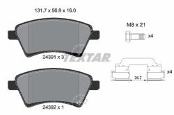TEXTAR set placute frana, frana disc TEXTAR Q+ 2439101 (2439101)
