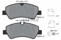TEXTAR set placute frana, frana disc TEXTAR Q+ 2560301 (2560301)