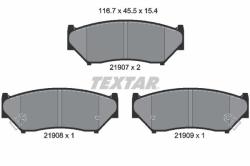 TEXTAR set placute frana, frana disc TEXTAR 2190701 (2190701)