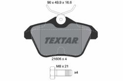 TEXTAR set placute frana, frana disc TEXTAR 2160601 (2160601)