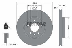 TEXTAR Disc frana TEXTAR PRO+ 92165405 (92165405)