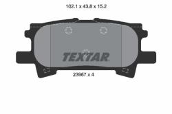 TEXTAR set placute frana, frana disc TEXTAR 2396701 (2396701)