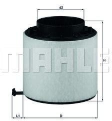 KNECHT Filtru aer KNECHT LX 2092D (LX 2092D)
