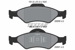 TEXTAR set placute frana, frana disc TEXTAR Q+ 2320001 (2320001)