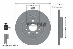 TEXTAR Disc frana TEXTAR PRO 92118403 (92118403)