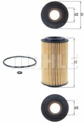 KNECHT Filtru ulei KNECHT OX 153D1 (OX 153D1) - automobilus