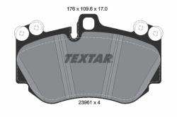 TEXTAR set placute frana, frana disc TEXTAR 2396101 (2396101)