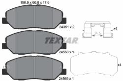 TEXTAR set placute frana, frana disc TEXTAR 2435101 (2435101)