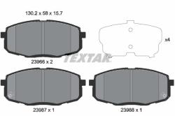 TEXTAR set placute frana, frana disc TEXTAR 2396601 (2396601)