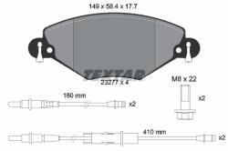 TEXTAR set placute frana, frana disc TEXTAR 2327701 (2327701)