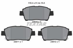 TEXTAR set placute frana, frana disc TEXTAR 2351002 (2351002)