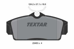 TEXTAR set placute frana, frana disc TEXTAR Q+ 2346302 (2346302)