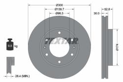 TEXTAR Disc frana TEXTAR 92203800 (92203800) - automobilus