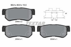 TEXTAR set placute frana, frana disc TEXTAR Q+ 2354301 (2354301)