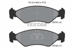TEXTAR set placute frana, frana disc TEXTAR 2310101 (2310101)
