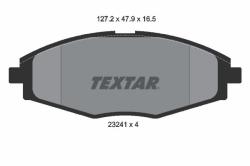 TEXTAR set placute frana, frana disc TEXTAR 2324102 - automobilus