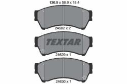 TEXTAR set placute frana, frana disc TEXTAR 2458202 (2458202)