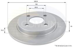 COMLINE Disc frana COMLINE ADC1207 - automobilus