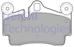 DELPHI set placute frana, frana disc DELPHI LP1998 (LP1998)