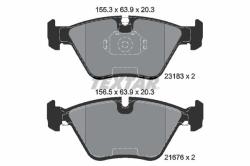 TEXTAR set placute frana, frana disc TEXTAR Q+ 2318302 (2318302)