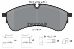 TEXTAR set placute frana, frana disc TEXTAR Q+ 2217801 (2217801)